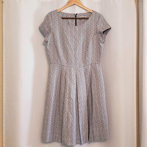 Shelby & Palmer black & white tweed dress size 10